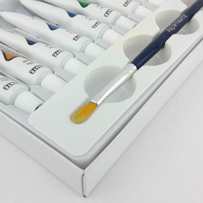 Jual Ndm Paintmate Arts Acrylic Color Cat Akrilik 12 Warna 6 Ml Online Desember 2020 Blibli