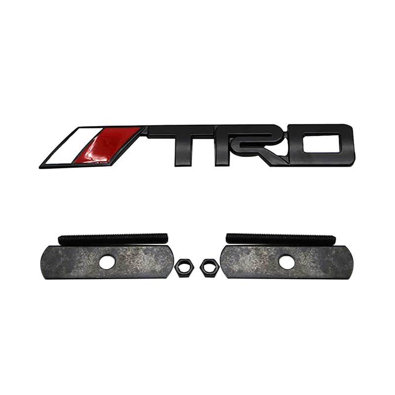 Jual Bluelans Trd Letter Metal Car Grille Emblem Badge Sticker Decoration For Toyota Online April 2021 Blibli