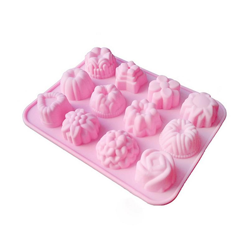 3D Cute Crab Silicone Mold Cake Mould Cookie Baking Ice Cube making Tool