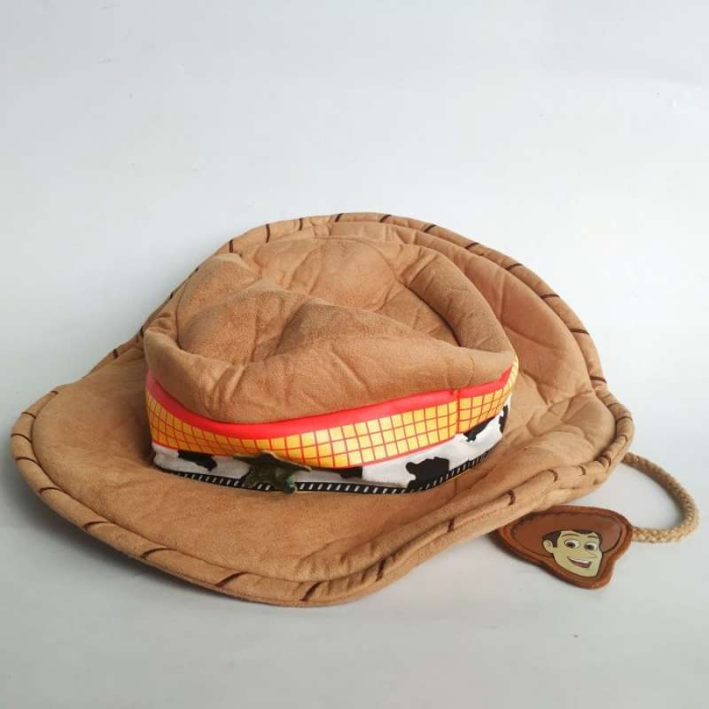 Promo WOODY TOY STORY PLUSH HAT TOPI 