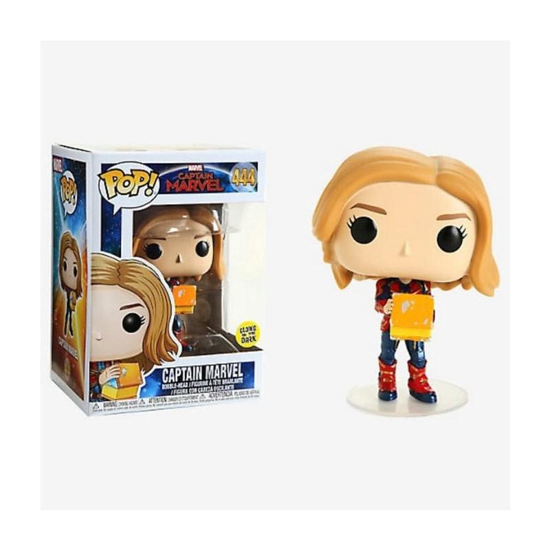 Promo Funko POP Marvel Captain Marvel with Tesseract Carol