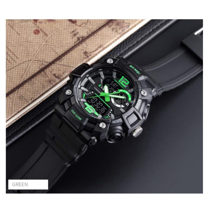Jual Skmei 1529 Dual Display Jam Tangan Sport Cowok Analog Digital Anti Air Wr 50m Original Online Januari 2021 Blibli