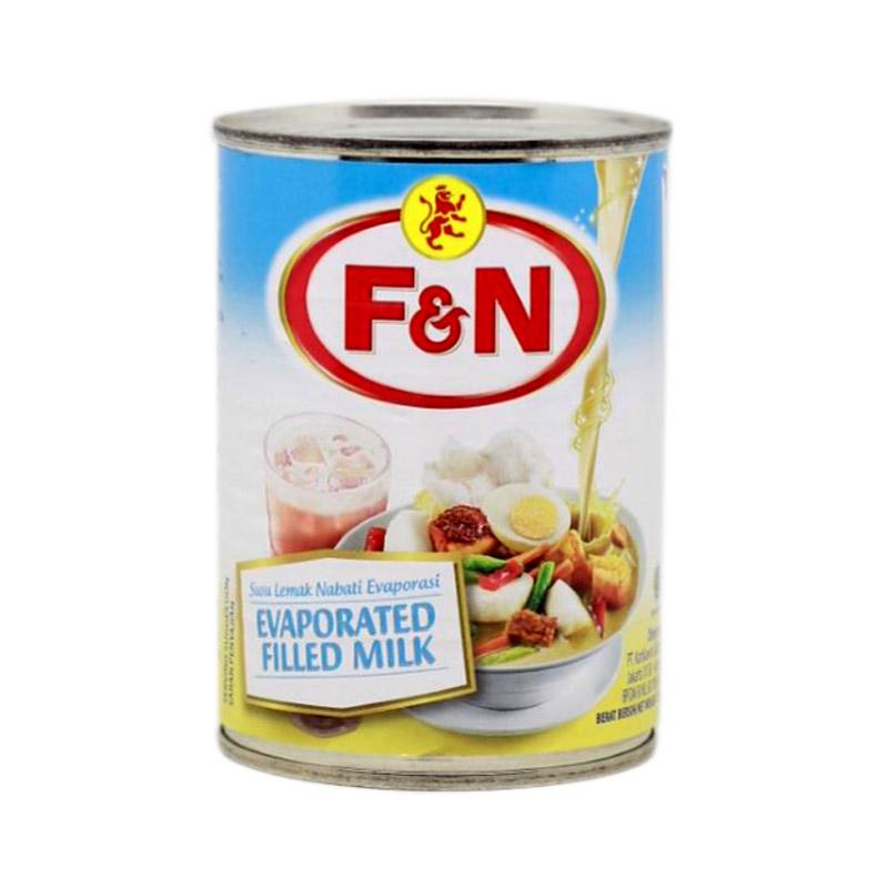Jual F N Evaporated Filled Milk Blue 380 G Kaleng Online November 2020 Blibli Com