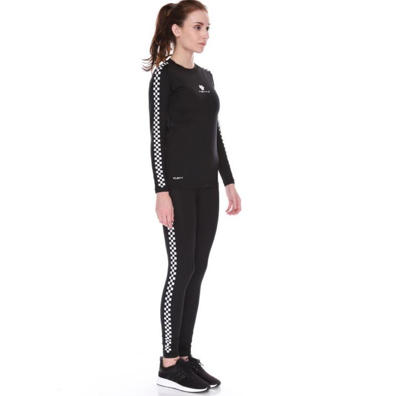 Jual Tiento Setelan Baselayer Manset Celana Leging Retro Race Pakaian Olahraga Wanita Online Agustus 2020 Blibli Com
