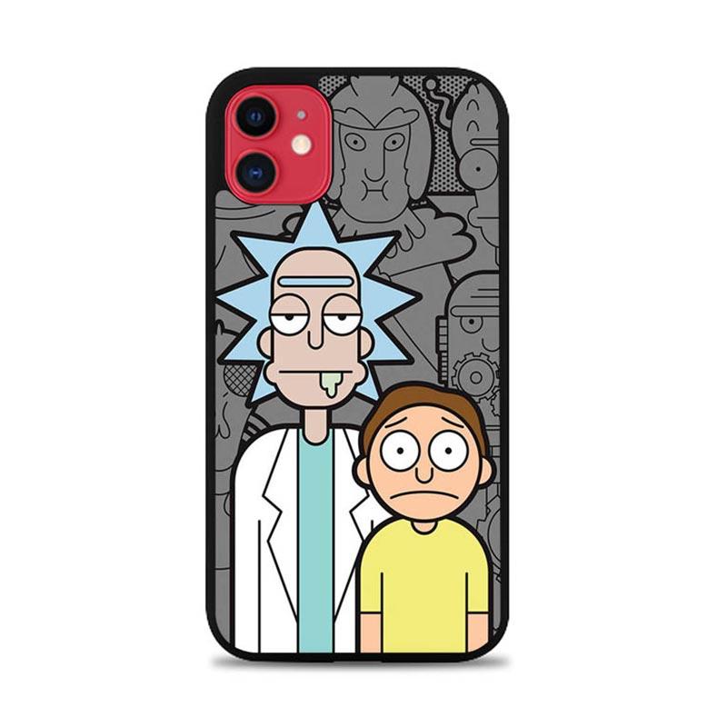 Jual Hardcase Casing Custom Iphone 11 Rick And Morty Wallpaper