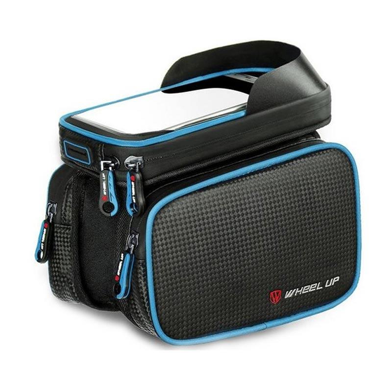 Jual Fs Wheel Up Waterproof Touch Screen Bike Bag Front Frame