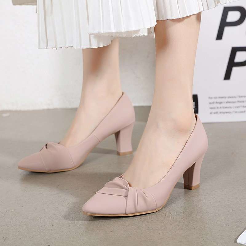Jual Sepatu Wanita High Heels 7cm XES XAB 16 36 Pink di Seller