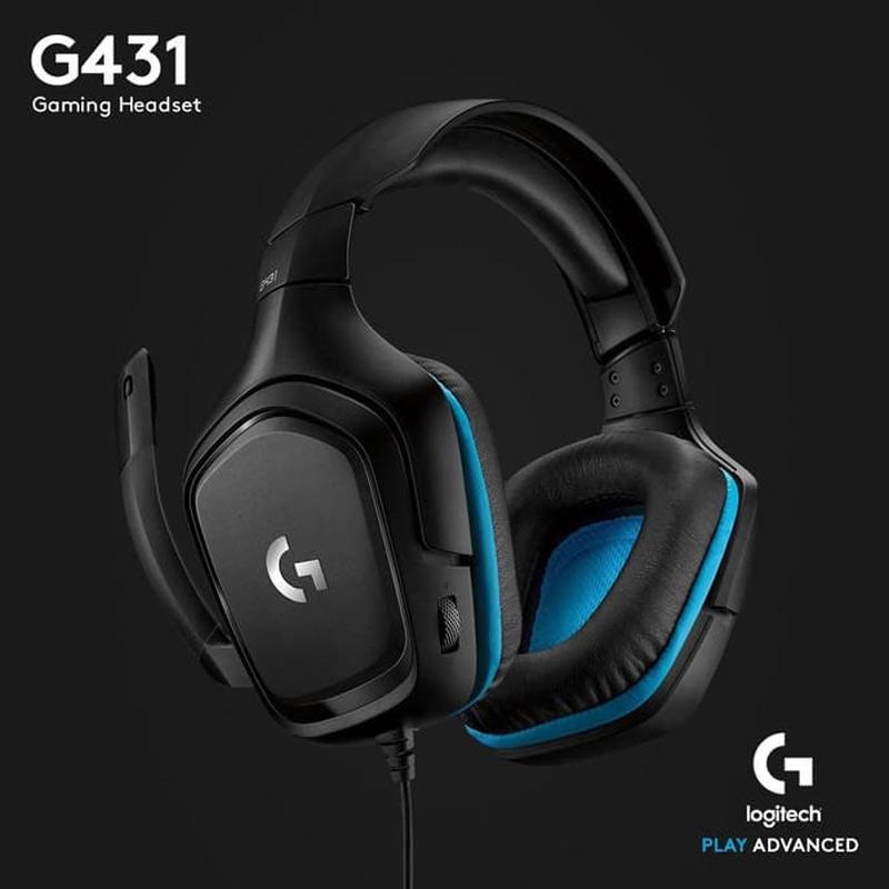 Jual Logitech G431 7 1 Surround Sound Gaming Headset Online Juli