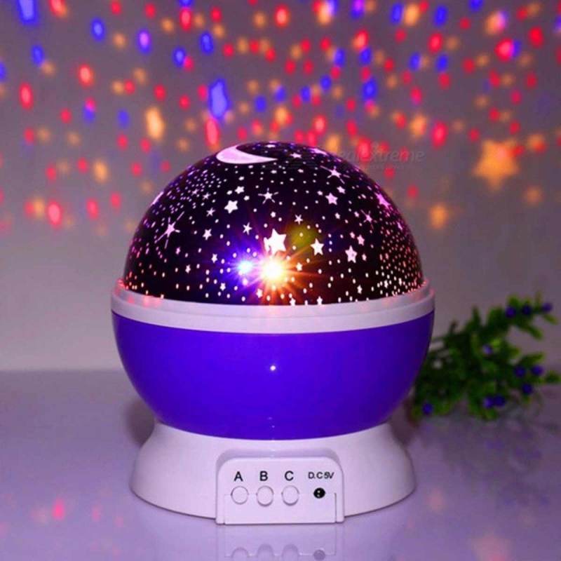 eds stars starry sky projector luminaria moon novelty table night lamp battery usb led night light for children