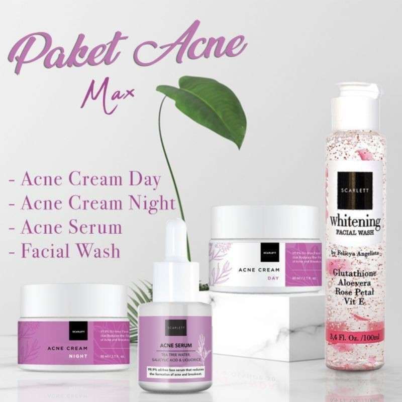 Scarlet skincare top