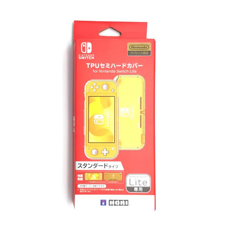 hori clear switch lite case