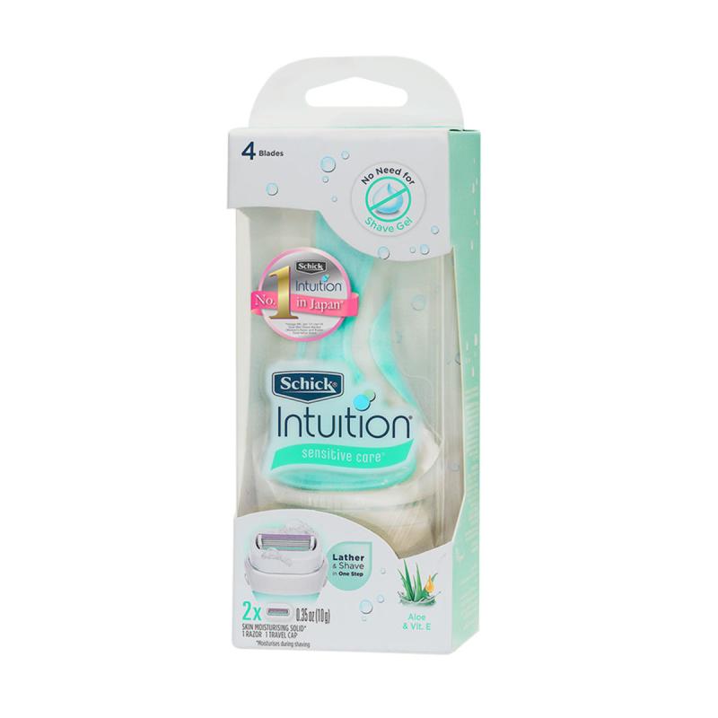 Jual Schick Intuition Kit Sensitive Care Alat Cukur Wanita Terbaru Juni 2021 Blibli