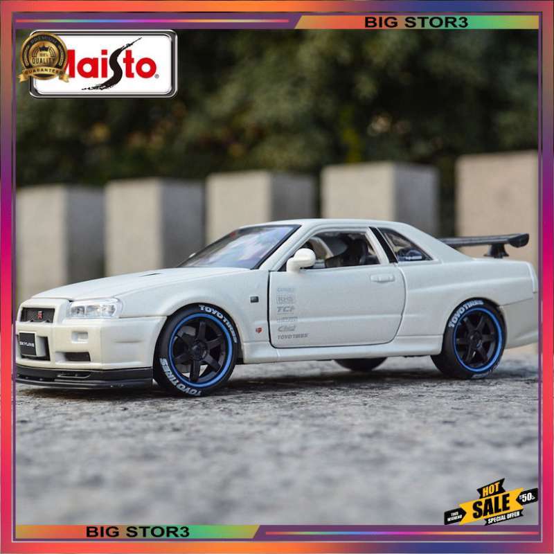 Maisto nissan discount skyline r34