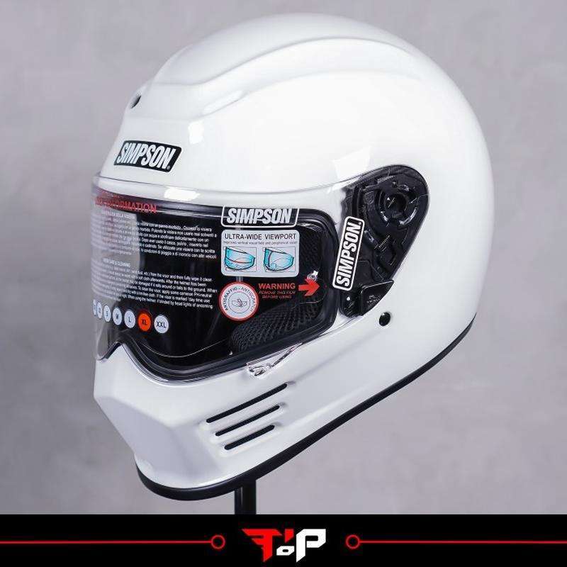 Jual Simpson Speed Bandit White Gloss 