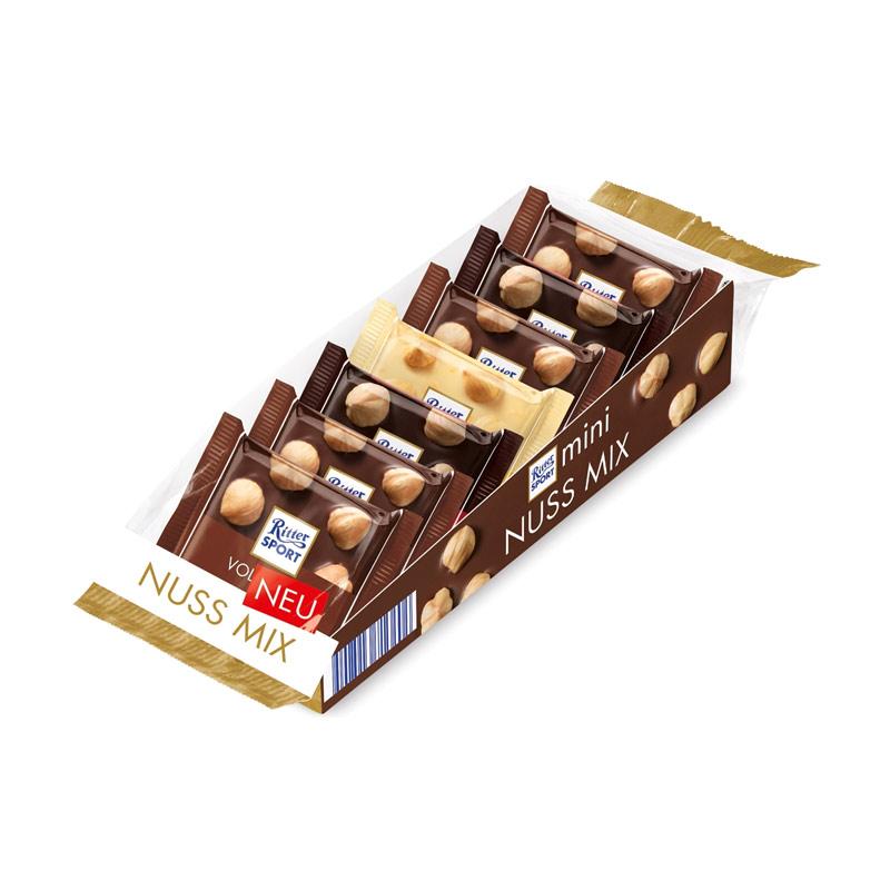 Jual Ritter Sport Mini Nuss Mix Cokelat 7 Pcs Online Desember 2020 Blibli