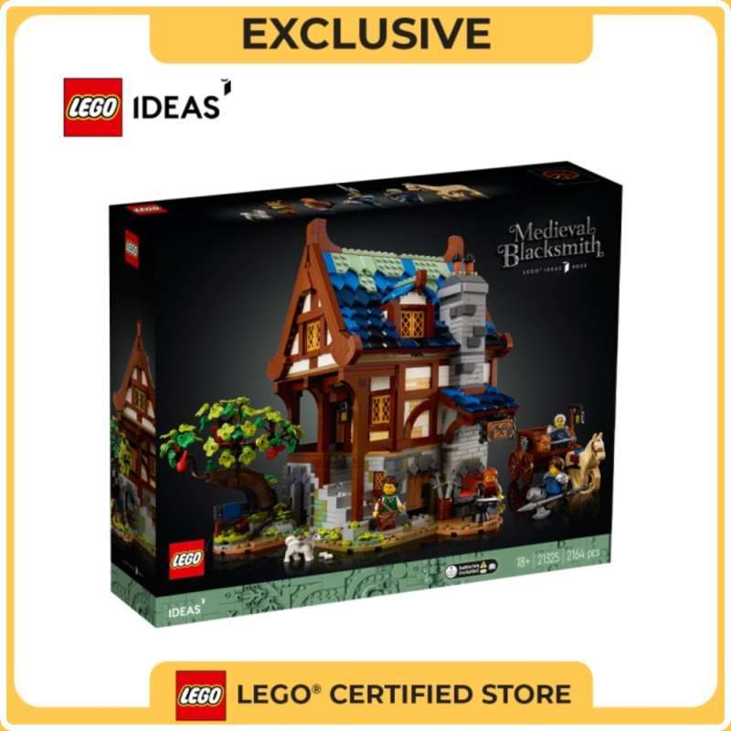 Jual Lego 21325 Ideas Medieval Blacksmith Kode 006 di Seller