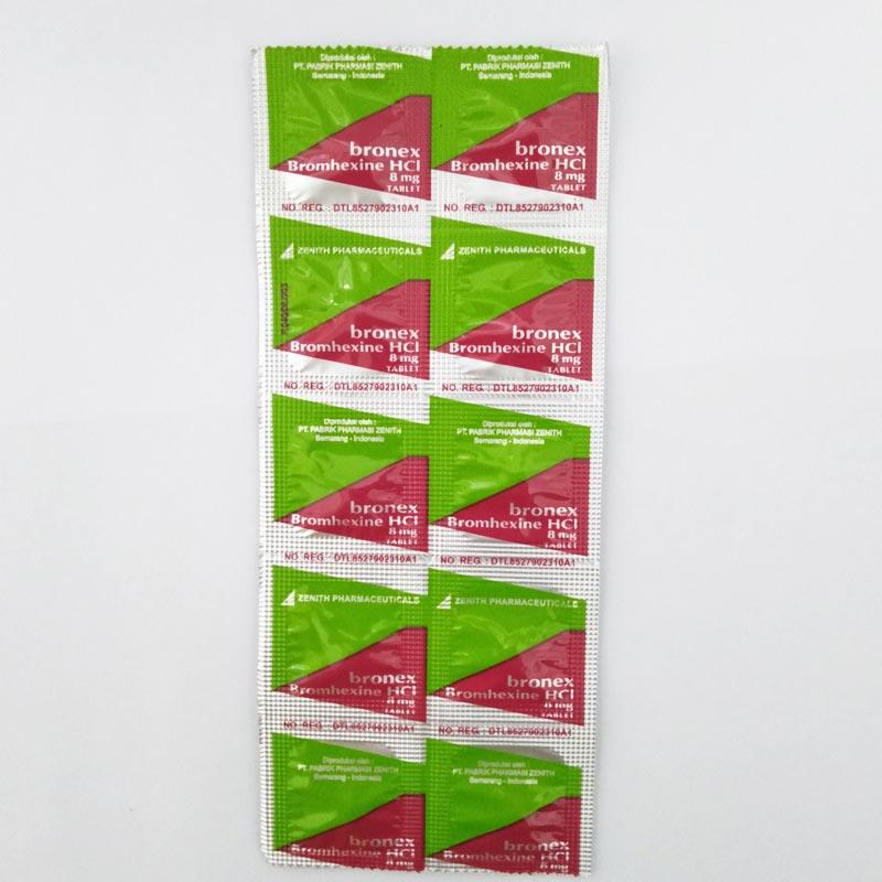 Jual Bronex Tablet Obat Kesehatan 1 Strip 10 Tablet Online Januari 2021 Blibli
