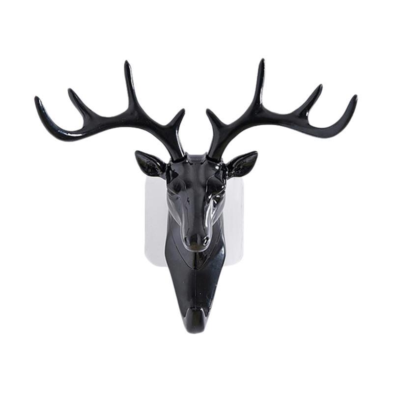 Jual Eds Creative Deer Head Hook Wall Decoration Hanger Suction