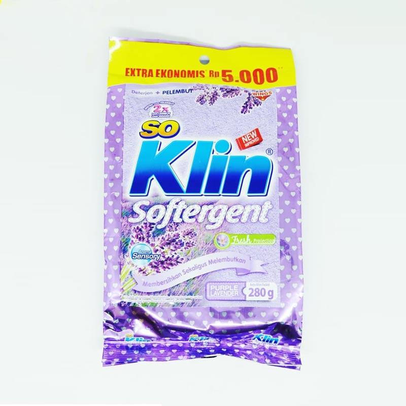 Jual So Klin Softergent Purple Lavender 280 Gram Murah Maret 2020