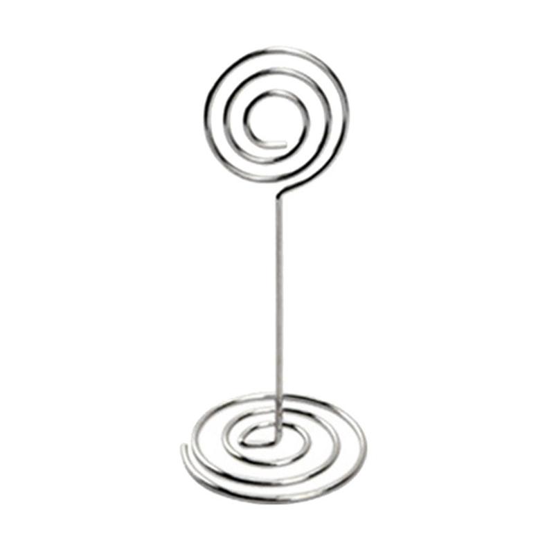Jual Bluelans Metal Star Round Heart Photo Seat Number Holder Table Name Card Clip Stand Decor 3 Online Agustus 2020 Blibli Com
