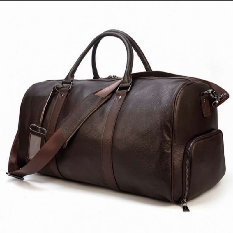 Tas travel Duffel Bag kulit asli original Tas Golf Tas Gym Travel