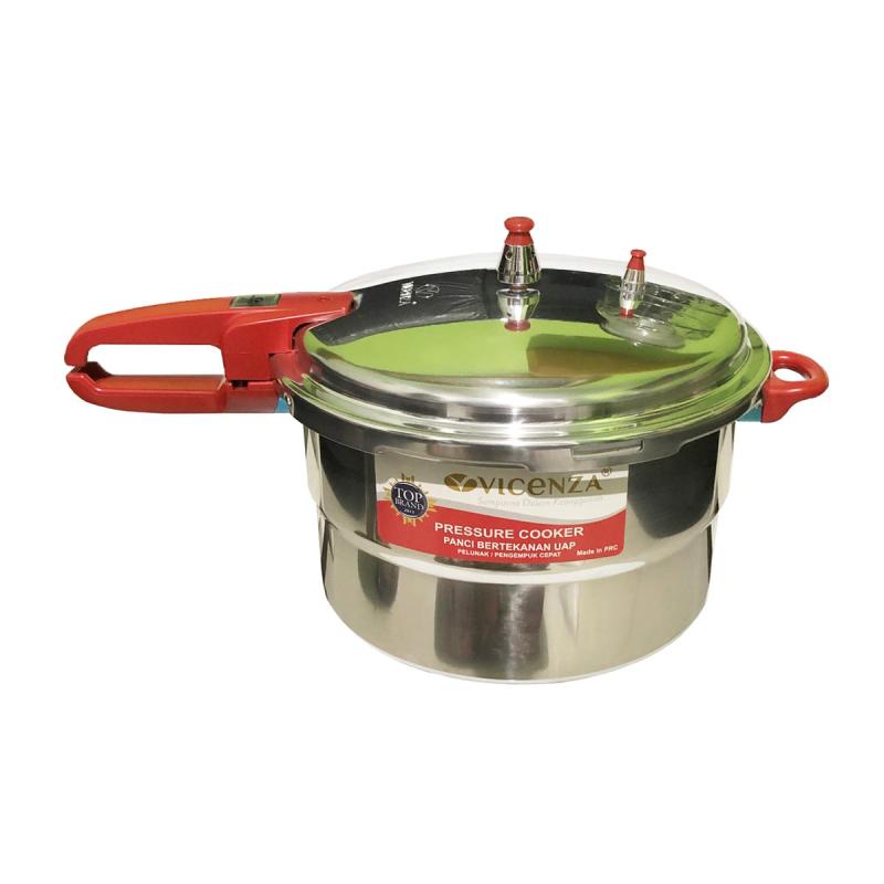Jual Vicenza V328 R Pressure Cooker Panci Presto 12 L 28 Cm Red Online September 2020 Blibli Com