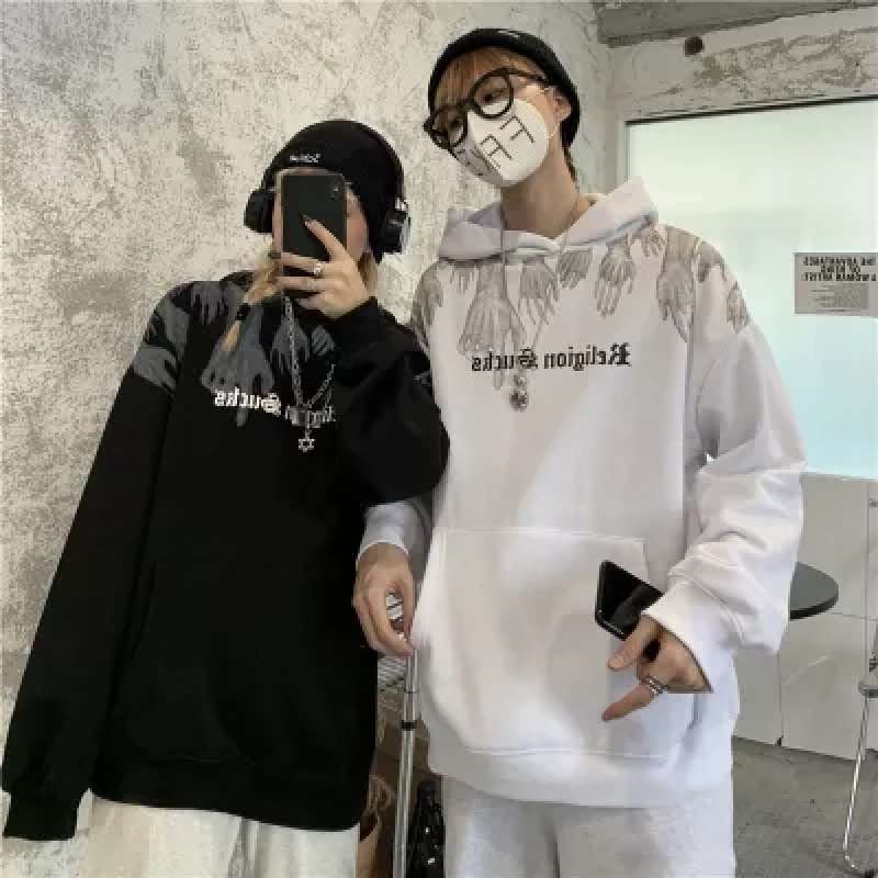 Promo Sweater Hoodie Couple Korea Musim 