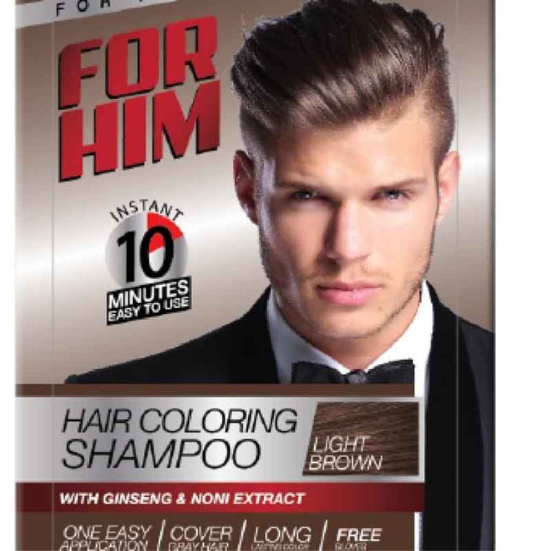 Jual Miranda For Him Hair Coloring Shampoo Light Brown 30 Ml Online Agustus 2020 Blibli Com
