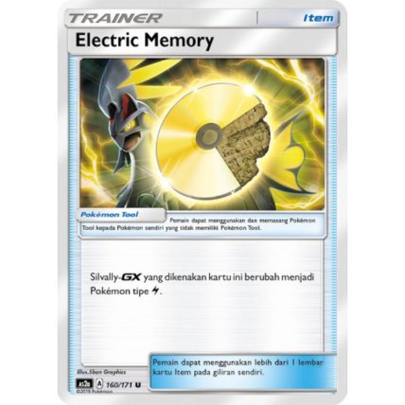 Jual Pokemon Electric Memory As2a 160 171 U Card Game Online Desember 2020 Blibli