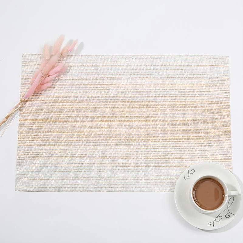 Jual H Ikea Pvc Gradient Color Strip Heat Protection Table Mat Placemat Size M Online September 2020 Blibli Com
