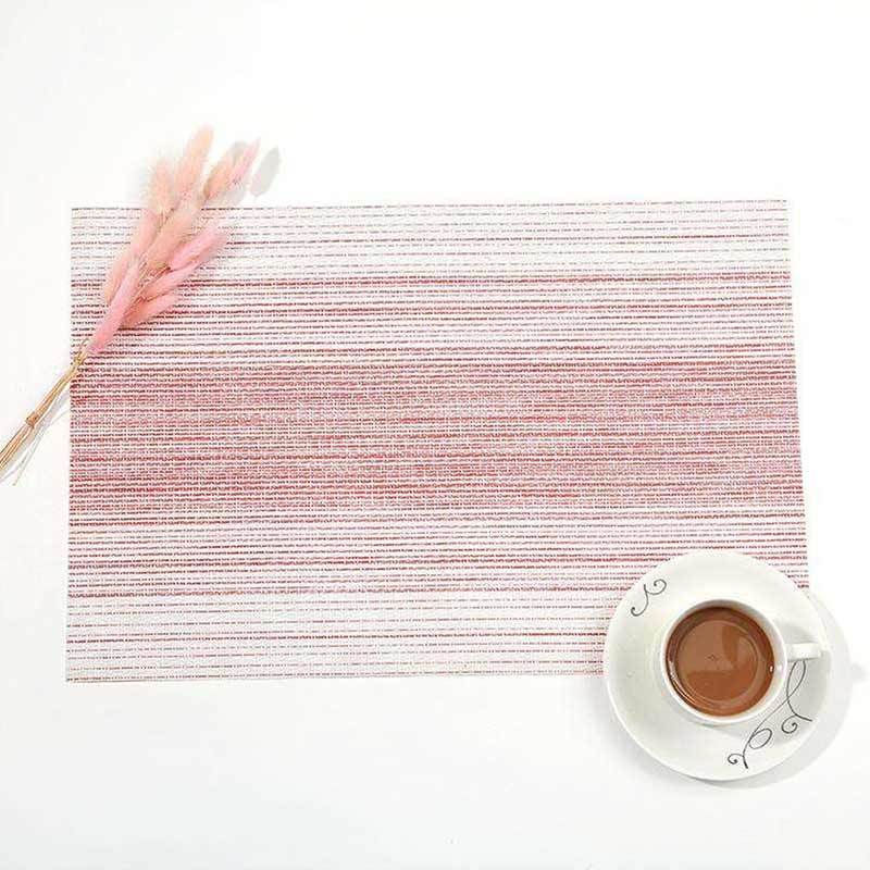 Jual H Ikea Pvc Gradient Color Strip Heat Protection Table Mat Placemat Size M Online September 2020 Blibli Com