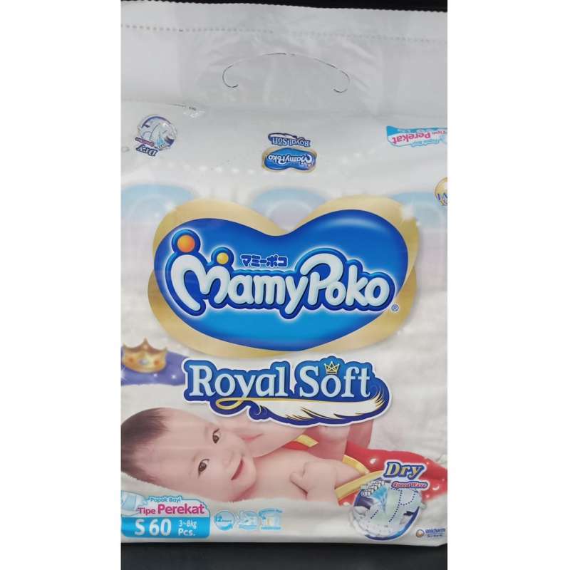 Jual Mamypoko Royal Soft Perekat Nb52/ S60/ M56/l48/ Xl40/ Xxl32