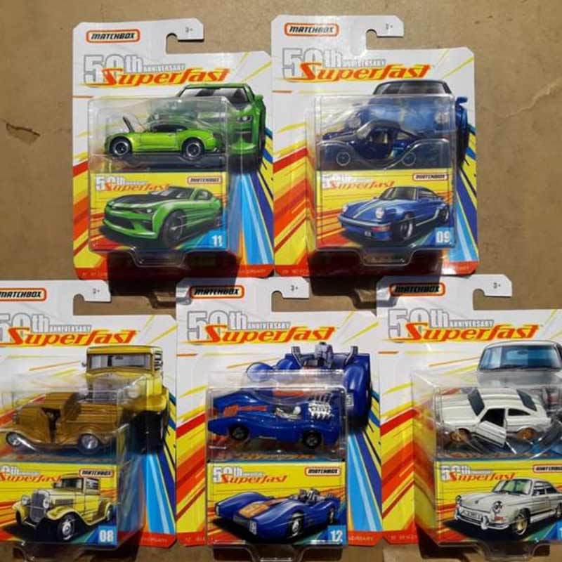 50th anniversary superfast matchbox