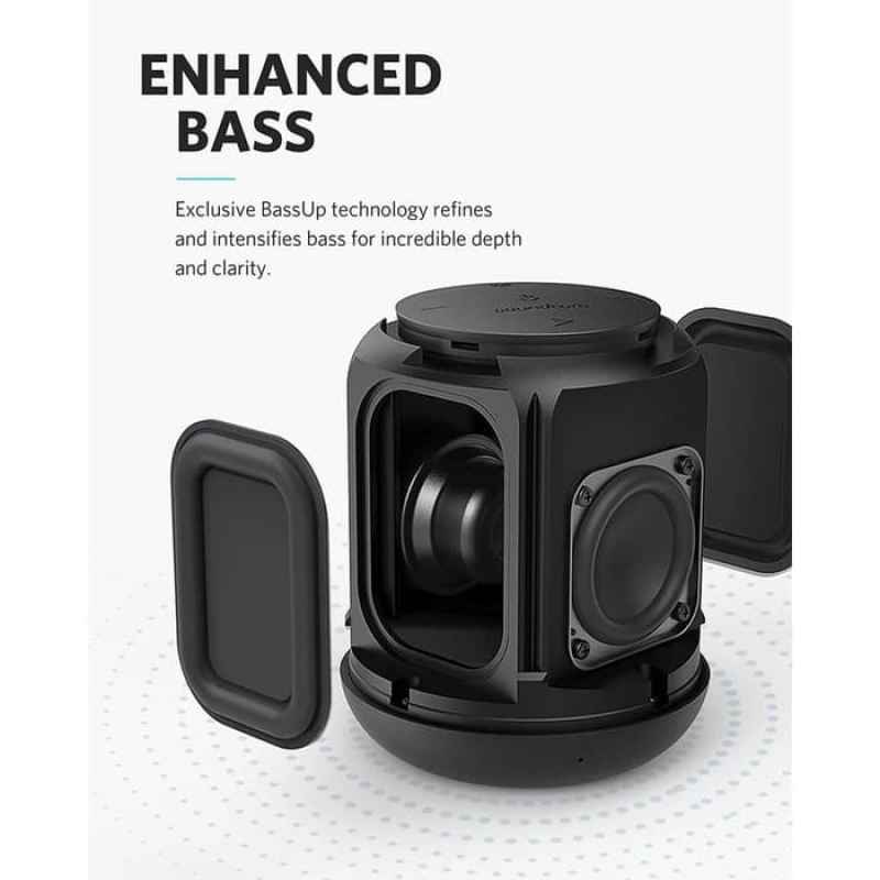 Jual Anker Soundcore Motion Q Portable Bluetooth Speaker 360 Speaker With Ipx7 Waterproof Dual 8w Drivers For Louder All Around Sound Online Februari 2021 Blibli