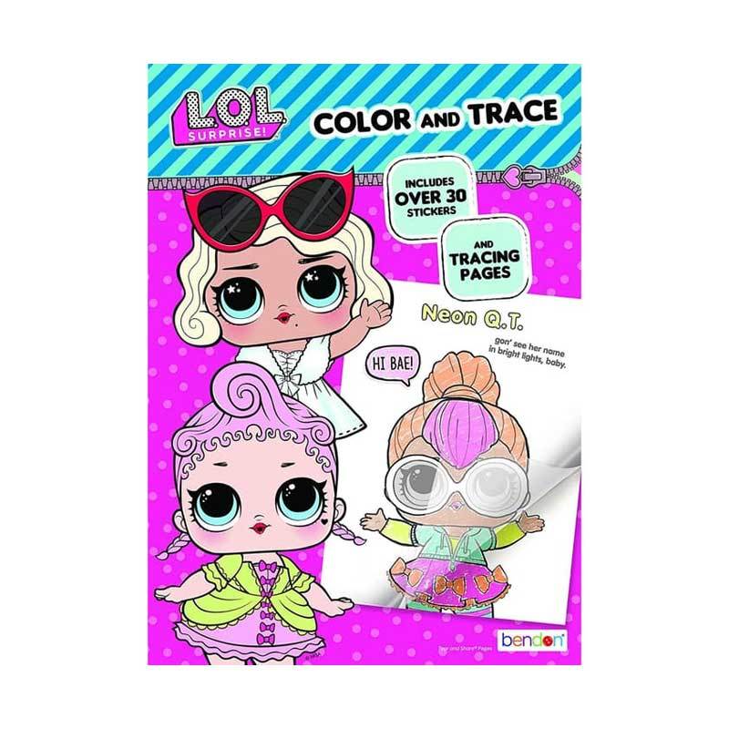 Jual Pre Order Lol Surprise Color And Trace Book Murah Maret