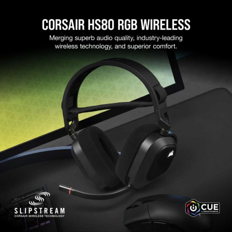 Promo Corsair Hs80 Rgb Wireless Premium 