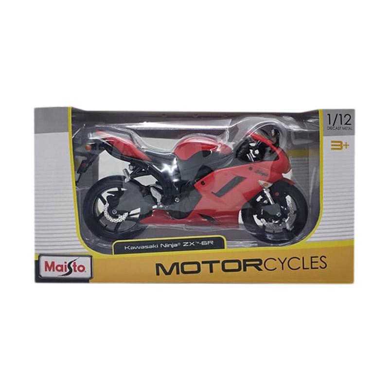 Jual Maisto Kawasaki Ninja Zx 6r Diecast 1 12 Online Desember 2020 Blibli