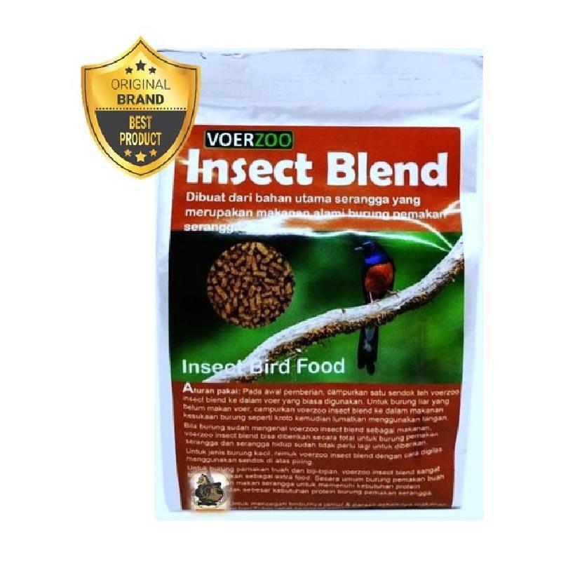 Jual Voerzoo Insect Blend Pakan Burung Murai Or Kacer 225 G
