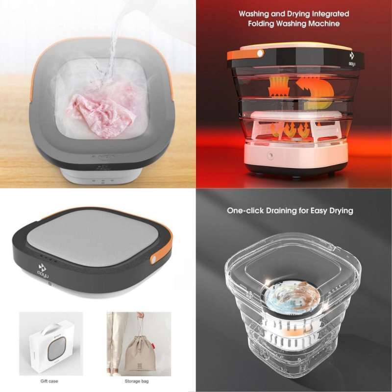 Jual Xiaomi Moyu Mesin Cuci Portable Folding Travel Washing