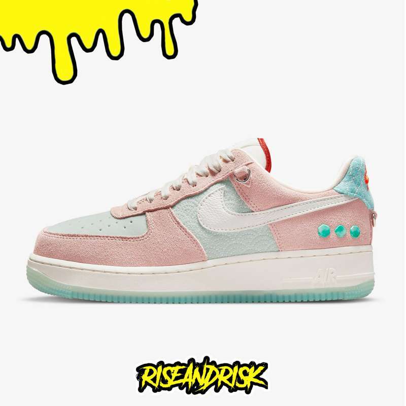 nike air force 1 sail orange