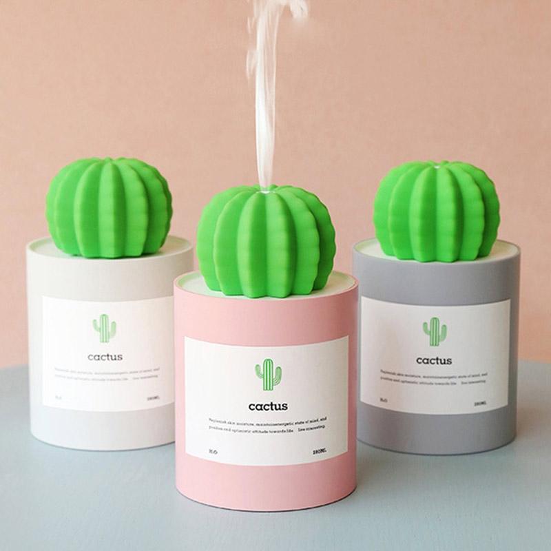 Jual H Ikea Mini Cactus Mist Usb Ultrasonic Humidifier For Home Office Online September 2020 Blibli Com