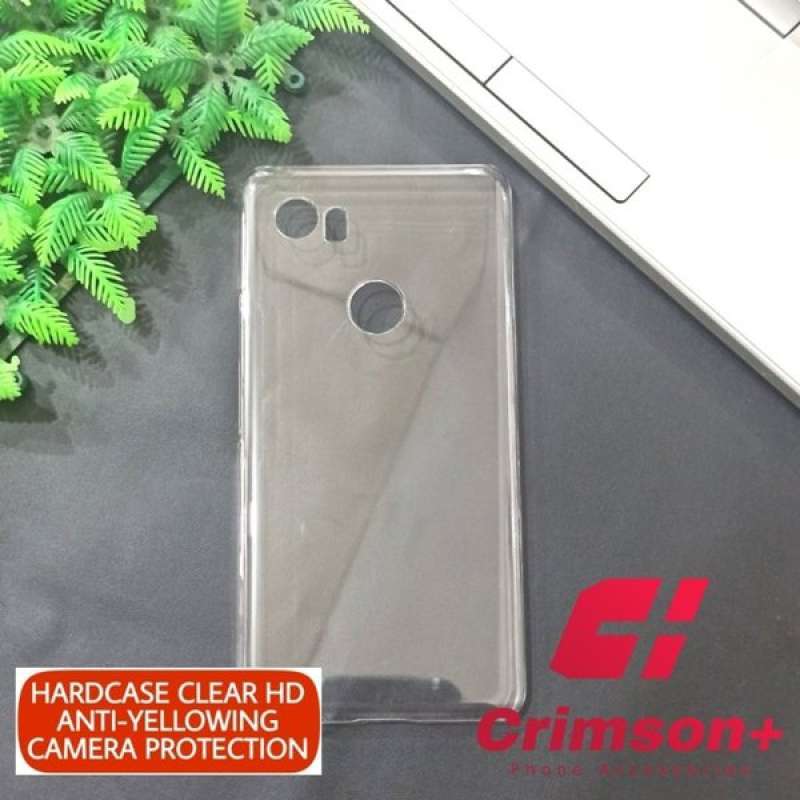 GOOGLE PIXEL 2XL HARDCASE CLEAR MIKA ANTISHOCK BACK COVER PC BENING