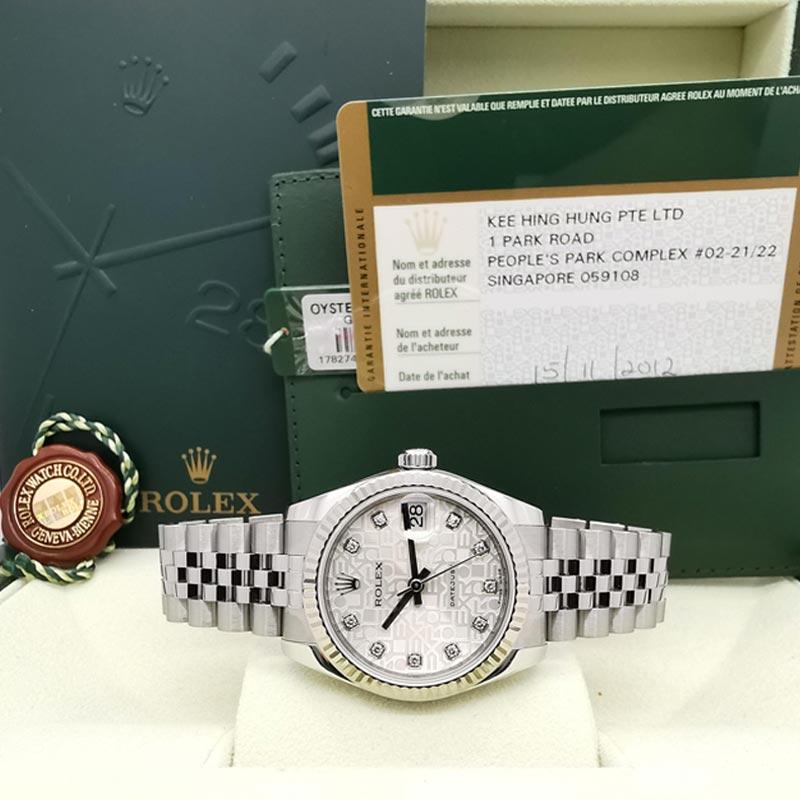 Jual Rolex Oyster Perpetual Datejust 