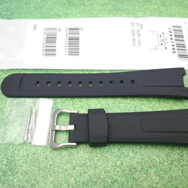 Jual Tali Jam Karet Resin Casio Tali Edifice EF 305 EF 305