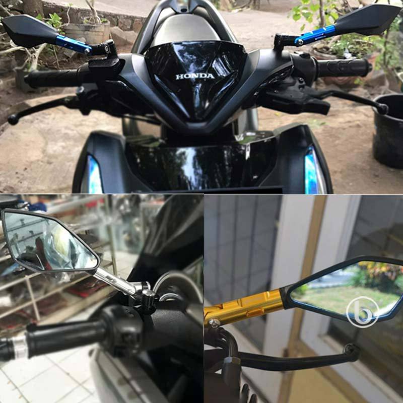 Cnc V2 Tomok Variasi Kaca Spion Motor For Byson Or Scorpio Terbaru Agustus 2021 Harga Murah Kualitas Terjamin Blibli