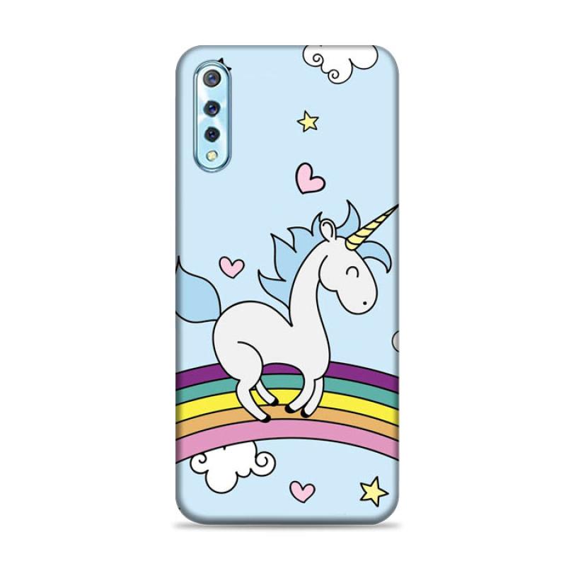 Jual Hardcase Premium Custom Vivo S1 Unicorn Rainbow Wallpaper