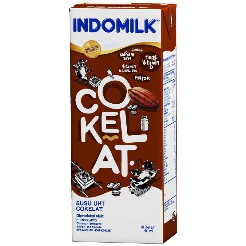 INDOMILK UHT COKLAT 200ML