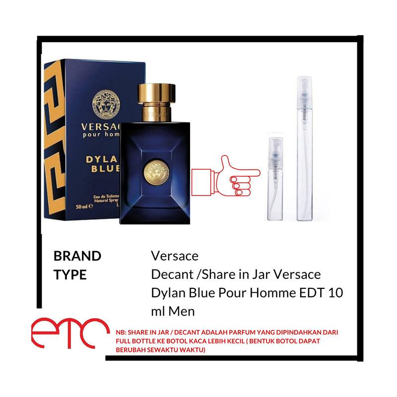 Jual Versace Dylan Blue EDT Parfum Pria 10 mL Decant Original