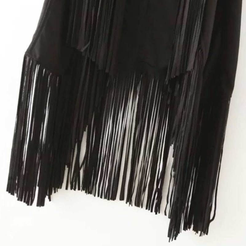 Fashion Deal Women Autumn Winter Faux Suede Ethnic Sleeveless Tassels Fringed Vest Cardigan Fashion Deal Women Autumn Winter Faux Suede Ethnic Sleeveless Tassels Fringed Vest Cardigan