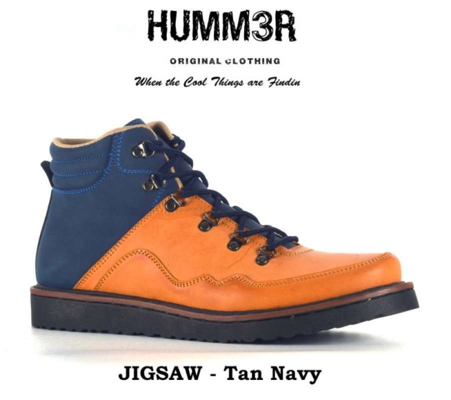 Jual Sepatu Boots Jumbo Big Size 44 45 46 47 48 49 Humm3r Jigsaw